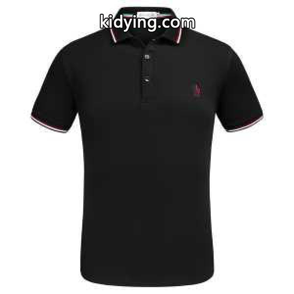 17SS モンクレール MONCLER  半袖ポロシャツ 2色可選 大人のセンスを感じさせる_半袖Tシャツ_メンズファッション_スーパーコピーブランド激安通販 専門店-0