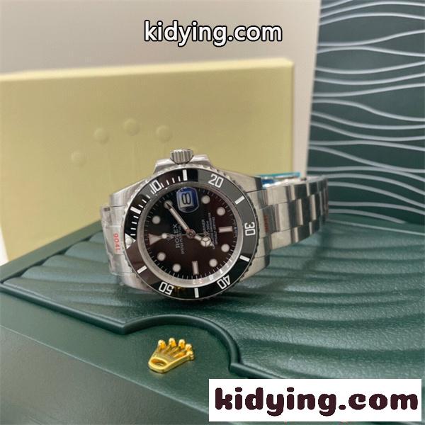 高評価継続 サブマリーナー ブラックダイアル ROLEX ロレックス スーパーコピー スサブマリーナー クラシック メンズ 自動巻き機械式 40mm 腕時計-5