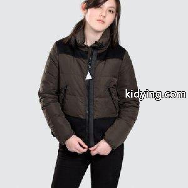 モンクレール MONCLER ダウン ダウンジャケット カーキ/ブラック ATHANASIA GIUBBOTTO 4681785 54543 サイズ0 :moncler-athanasia:ZOKZOK - 通販ショッピング-0
