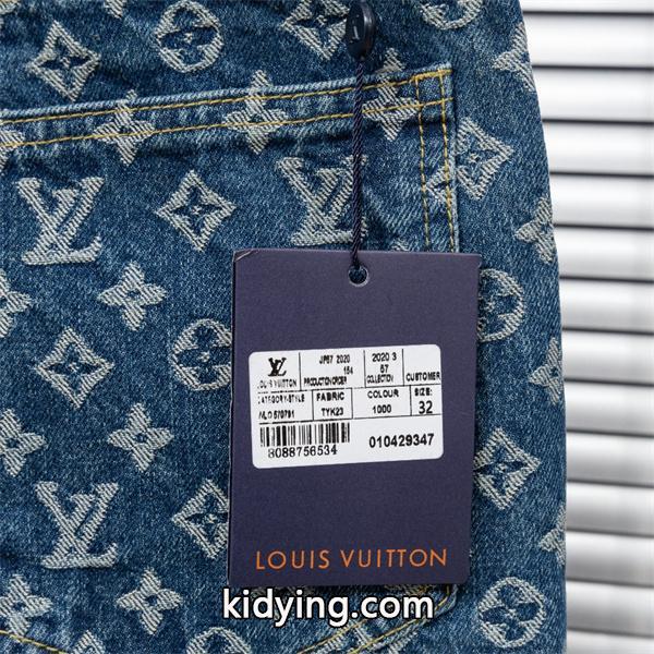 2025秋冬 ブルー カジュアル映え サイドライン LOUIS VUITTON ルイヴィトン スーパーコピー デニム-8