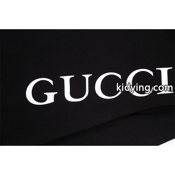 バーティカルロゴ GUCCI グッチ コピー パーカー ホワイト クリーン 端正 ミニマル-6
