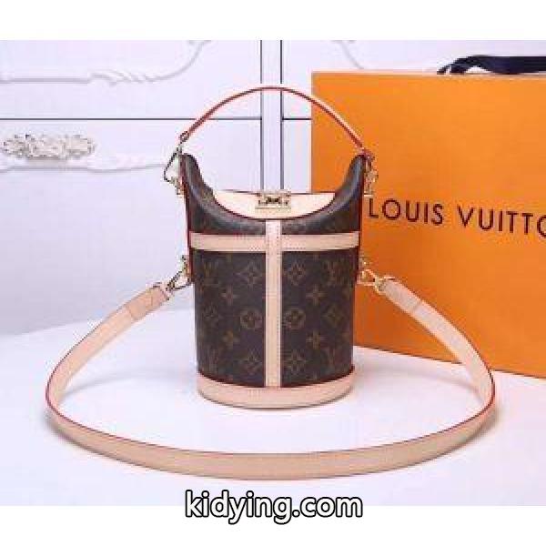 高級素材を採用ルイヴィトンバッグ新作LOUIS VUITTONコピーショルダー付きレディーストートバッグ本革-0