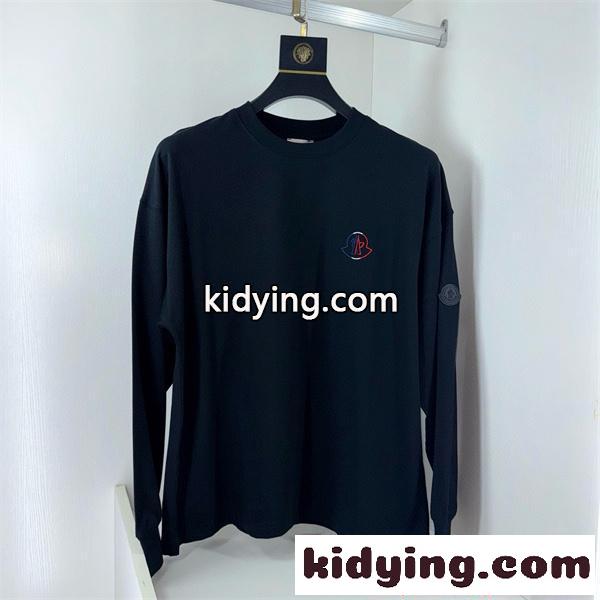 長袖Tシャツ MONCLER モンクレール コピー 春秋 2026新作 ワンポイント 洗練 トレンド-3