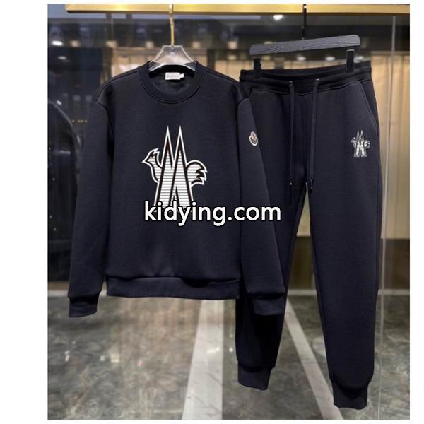 裏起毛超人気の高品質 MONCLER モンクレール 偽物 上下セット メンズ 現代風のファッションセンス-0