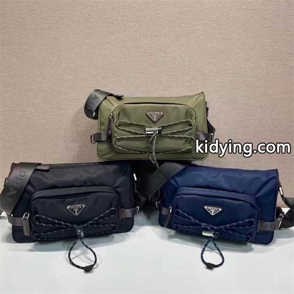 PRADA 激安 メッセンジャーバッグ 2VH192 Re-Nylon ショルダー メンズ レディース 大容量 斜め掛けバッグ-0
