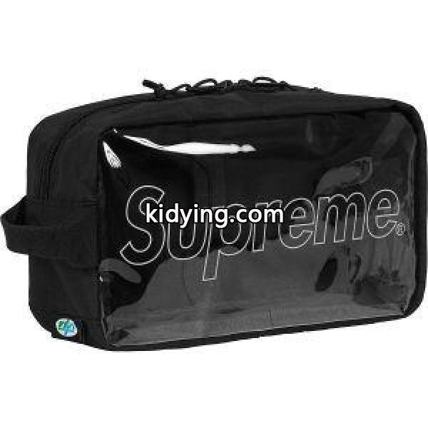 18FW Supreme Utility Bag BLACKシュプリーム コピー爆買いお買い得収納力抜群機能的使いやすいカバンブラックレッド-0