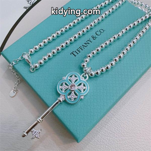 上品 エレガント キーモチーフ Tiffany&Co ティファニー コピー ネックレス 2026新作-4