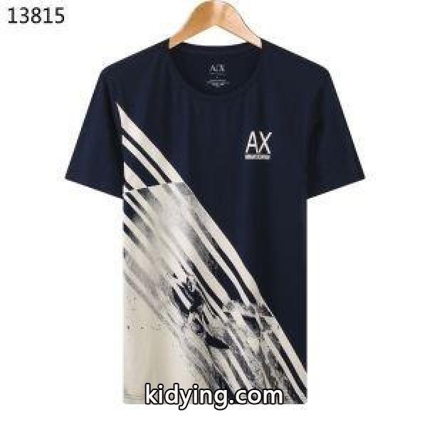 夏に向けて気になる ARMANI アルマーニ 半袖Tシャツ 4色可選 雑誌掲載も多数注目の新作_アルマーニ ARMANI_ブランド コピー 激安(日本最大級)-0