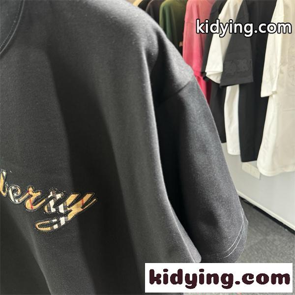 BURBERRY バーバリー コピー 好評販売中 半袖Tシャツ 刺繍  ポケット 軽快素材 デイリー-8