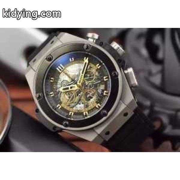 人気アイテムウブロビッグバンウニコキングゴールドセラミックラバ自動巻き腕時計 HUBLOT BIGBANG-2