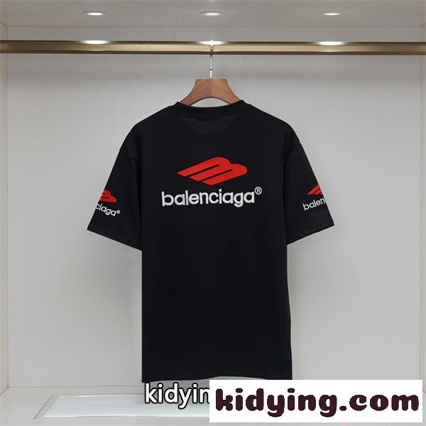 注目アイテム 半袖Tシャツ 軽量生地 ストリート 夏トップス BALENCIAGA バレンシアガ コピー-2