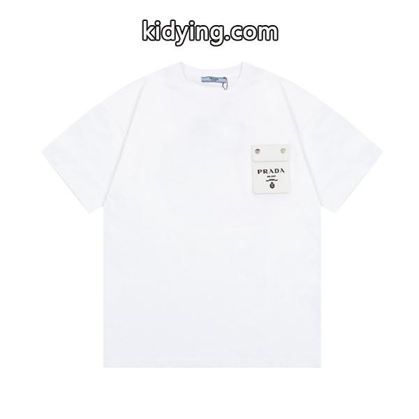 プラダ PRADA 数量限定お買い得 半袖Tシャツ 春夏新作 乾きやすい_メンズファッション_スーパーコピーブランド激安通販 専門店-0