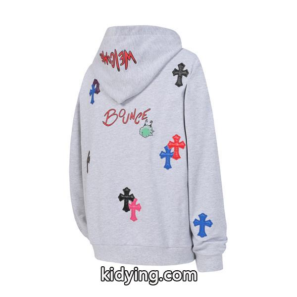 人気爆発！刺繍 ポップデザイン 2025秋冬対応 クロムハーツ コピー Chrome Hearts 上質素材 パーカー-1