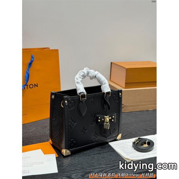 Lv 村上隆 コラボハンドバッグOnthego toteルイヴィトンバッグコピー2026最新トレンド収納性抜群-1