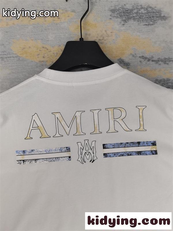 AMIRI モノトーン アミリ コピー 半袖Tシャツ シンプル 高見え カジュアル 2026新作コーデ-7
