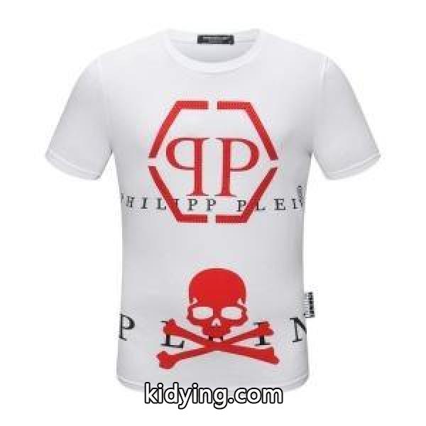 2020年の春夏はこれ! 半袖Tシャツ 多色可選 1枚でグッと華やかに フィリッププレイン PHILIPP PLEIN_フィリッププレイン PHILIPP PLEIN_ブランド コピー 激安(日本最大級)-0