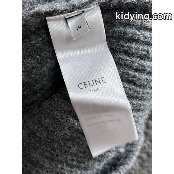 CELINE  ❤セリーヌパーカーコピー❤ニット生地ユニセックス使い勝手2025トレンド最新人気アイテム-4