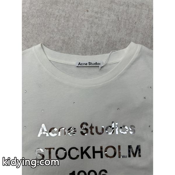 ☆Acne Studios 1996☆ロゴアークスタジオ長袖tシャツコピー☆2025人気秋冬流行り新作-4