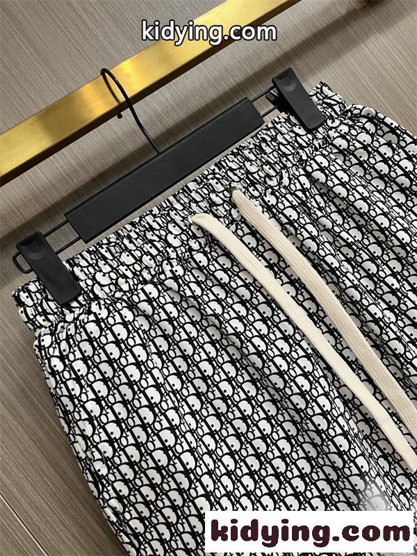 DIOR セットアップ ホワイト ディオール コピー フーディ ショートパンツ 上品ストリート-6