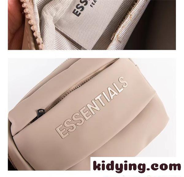 ESSENTIALS ポーチバッグ ブラック 大容量 小物収納 ミニバッグ 高級感 人気 エッセンシャルズ スーパーコピー-7