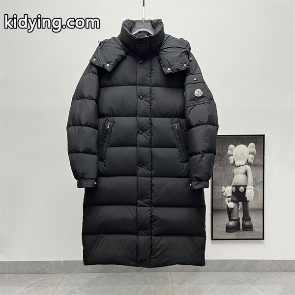 話題 ブラック × ロング仕様 極暖シルエット 2025冬季注目 モンクレール コピー Moncler ダウンコート-0