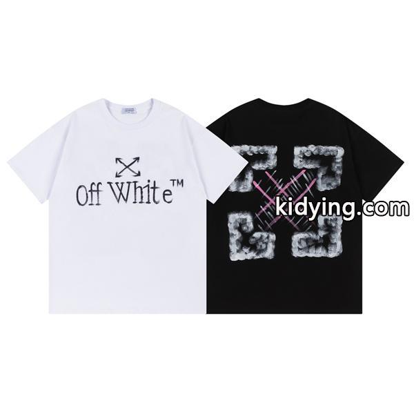 オシャレに圧倒的な人気の 半袖Tシャツ 春夏のトレンド激安 Off-White オフホワイトブランド コピー 激安(日本最大級)-0