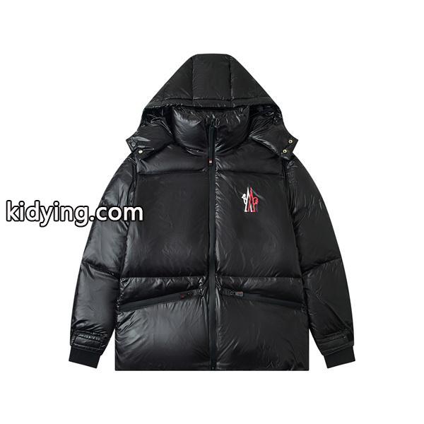 モンクレール MONCLER ダウンジャケット コピー 袖ロゴワッペン フード付き フルジップ2025秋冬 新作通販ショッピング-3