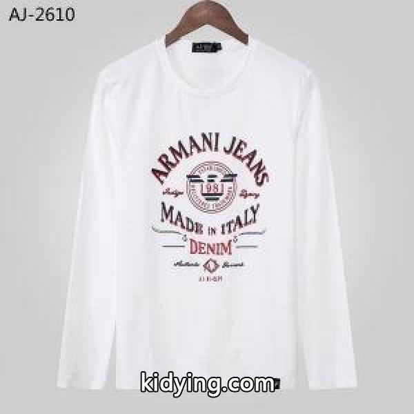 アルマーニ ARMANI 特に人気がある 2色可選 長袖Tシャツ 超人気高品質 2018人気度高めの新作_アルマーニ ARMANI_ブランド コピー 激安(日本最大級)-1