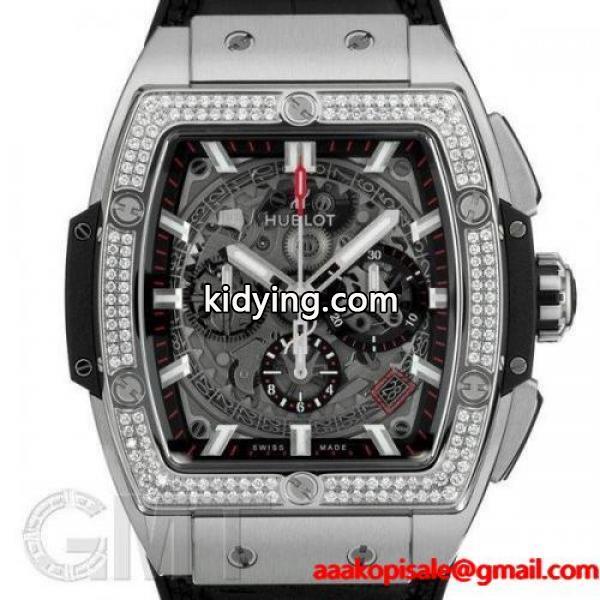 ウブロ スピリット オブ ビッグバン チタニウム ダイヤモンド 641NX0173LR1104 HUBLOT 【新品】【メンズ】 【腕時計】-0