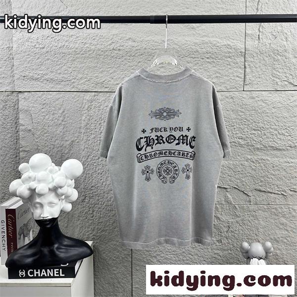 人気❤Chrome Hearts クロムハーツtシャツコピー 26SSファッション逸品リラックス感エレガント-0