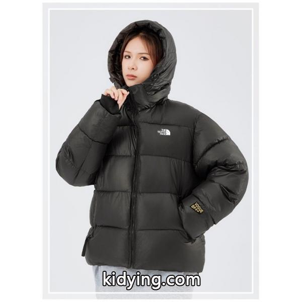 THE NORTH FACE スーパーコピー ダウンジャケット 暖かい 高品質 シンプル ブラック ザノースフェイス-2