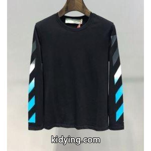 春夏の爽やかなスタイル 季節感もプラス2019新作 Off-White オフホワイト 長袖Tシャツ 2色可選_Off-White オフホワイト_ブランド コピー 激安(日本最大級)-0
