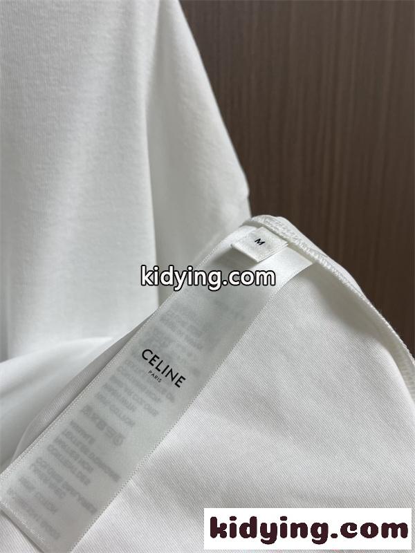 希少新作CELINE PARISセリーヌ tシャツコピー♥2026春夏おしゃれ個性的最高品質数量限定-5