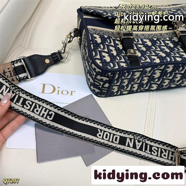 Dior Oblique ディオールショルダーバッグコピー2026最新通勤バッグ斜め掛け個性的-4