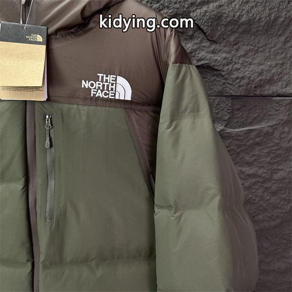 高品質2025秋冬アウター The North Face ザノースフェイス 偽物 黒灰拼色 ダウンジャケット クラシックモデル-2