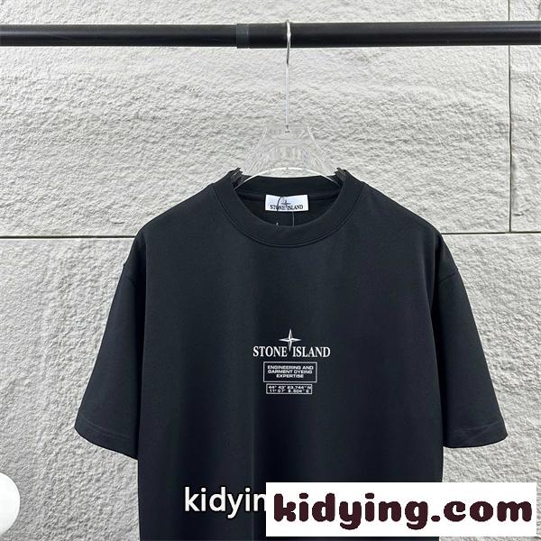 バックコンパスロゴ 2026春夏 ストリート映え STONE ISLAND ストーンアイランド コピー 半袖Tシャツ メンズカジュアル 人気上昇-5