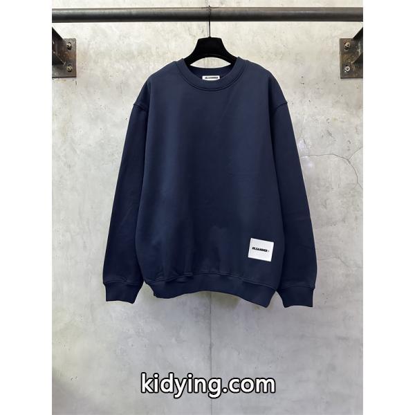 JIL SANDER ジルサンダー コピー 高級感際立つ！2025秋冬 ホワイト ミニマルデザイン スウェット-1