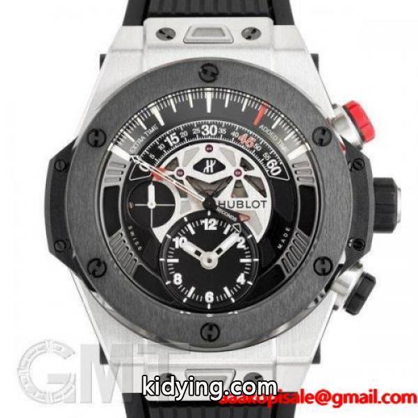 ウブロ ビッグバン ウニコ バイレトログラード クロノ TI セラミック 413NM1127RX※ HUBLOT 新品 メンズ 腕時計-0