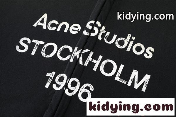 ジップパーカー プリント 裏毛仕様 オーバーサイズ トレンド新作 ACNE STUDIOS アクネ ストゥディオズ スーパーコピー-8