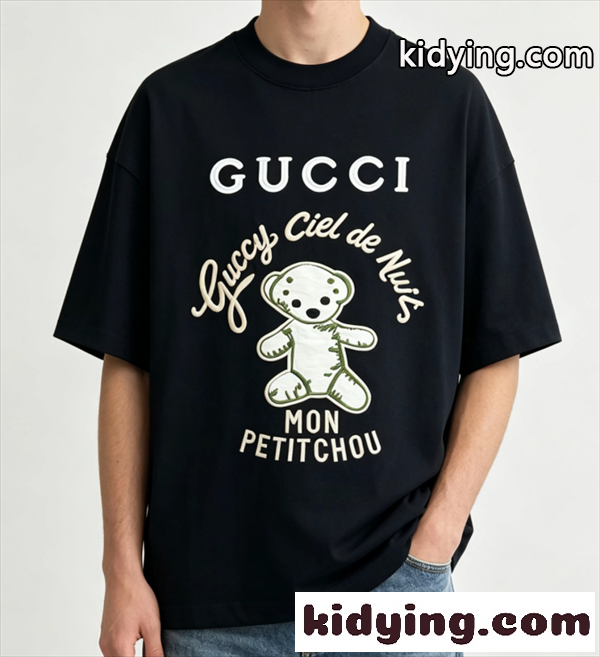 GUCCI  26ss 新作グッチtシャツスーパーコピーユニセックスストリートファッション個性的-0