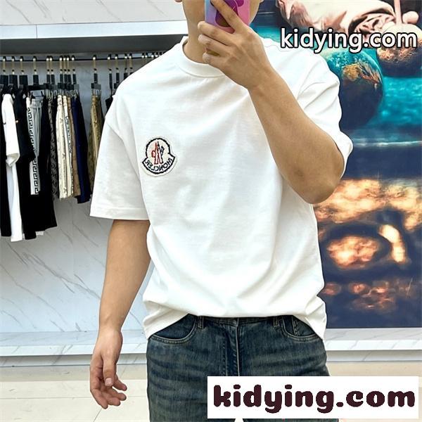 MONCLER モンクレール コピー 半袖Tシャツ 春夏 大きいサイズ 注目の新作 プレミアム-2