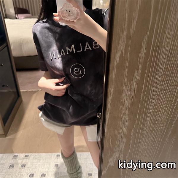 バルマンｔシャツ激安存在感を放つ BALMAINコピー スッキリとしたメンズ服春夏のコーデ-0