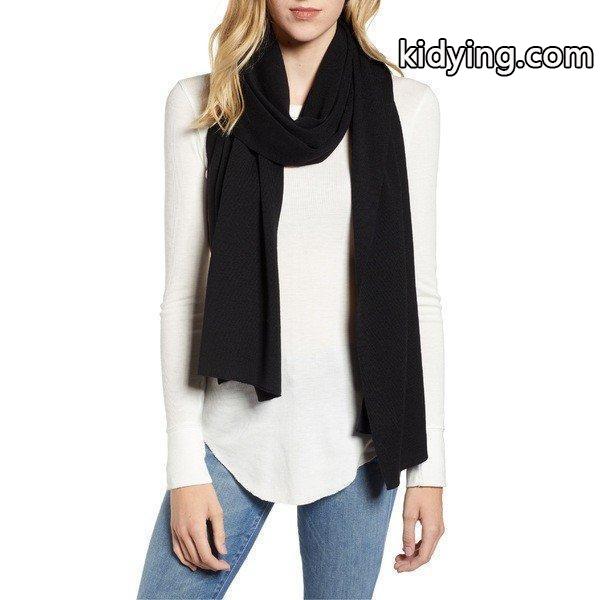 カナダグース マフラー・ストール・スカーフ アクセサリー レディース Canada Goose Classic Merino Scarf Black :36-285jb8ojij-0236:asty-shop2 - 通販ショッピング-0