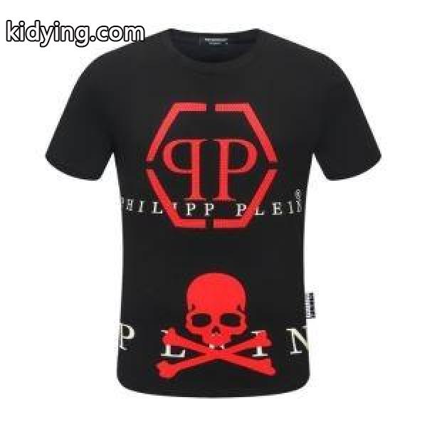 2020年の春夏はこれ! 半袖Tシャツ 多色可選 1枚でグッと華やかに フィリッププレイン PHILIPP PLEIN_フィリッププレイン PHILIPP PLEIN_ブランド コピー 激安(日本最大級)-1
