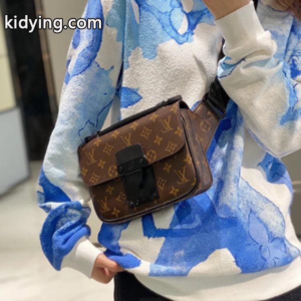 トレンドメンズバッグ LOUIS VUITTON ルイヴィトン 偽物 通販 Sロック スリングバッグ トランクスタイル-0