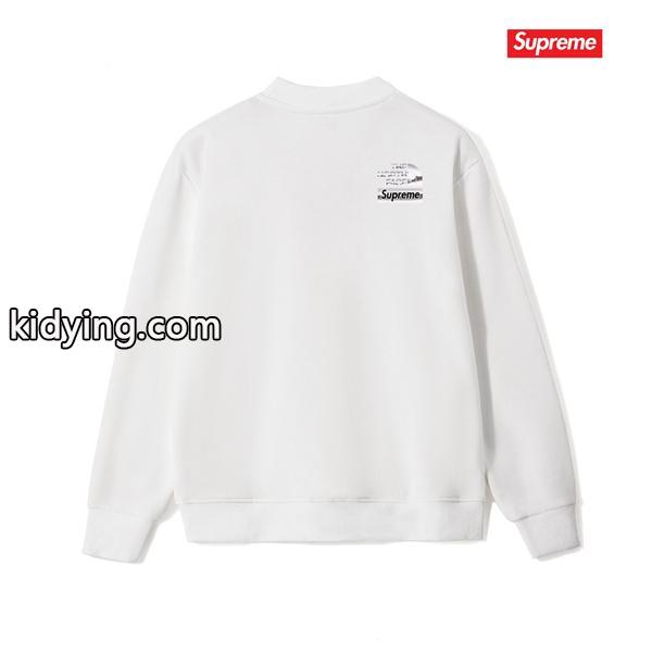 保温性抜群 カジュアル ブラック コラボ SUPREME シュプリーム スーパーコピー スウェット-3