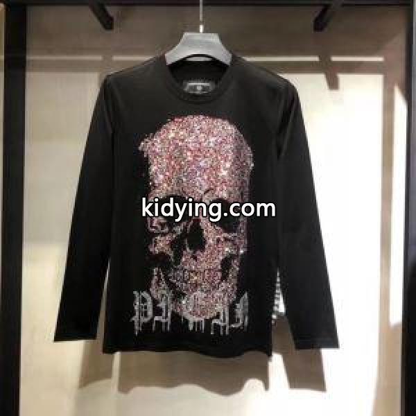 寒い季節を彩るアイテム PHILIPP PLEIN 秋めいたコーデに仕上げる フィリッププレイン 長袖/Tシャツ 秋らしさを演出できる_フィリッププレイン PHILIPP PLEIN_ブランド コピー 激安(日本最大級)-0