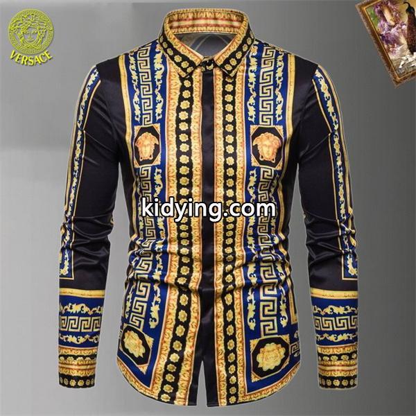 秋冬 ヴェルサーチ VERSACE  長袖シャツコピー 肌触りの気持ちい_ヴェルサーチ VERSACE_ブランド コピー 激安(日本最大級)-0