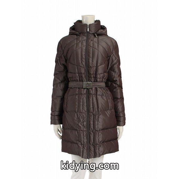モンクレール MONCLER ダウンコート ロングコート グレー MONTANA 49328 レディース 通販-0
