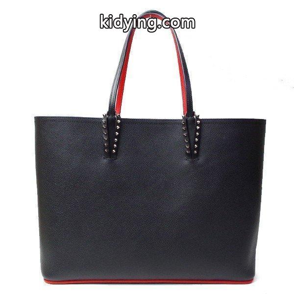 クリスチャンルブタン Christian Louboutin Cabata カバタ トートバッグ 1175113 CM53 ブラック×レッド :bag-4188:カミーノ - 通販ショッピング-0